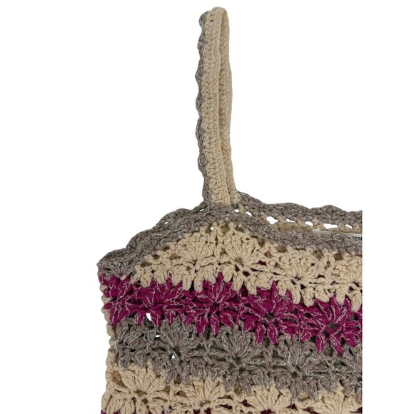 Anthropologie Crochet Neutral Tone Crop Top | Coastal Cowgirl Eclectic Grandpa - Picture 13 of 16